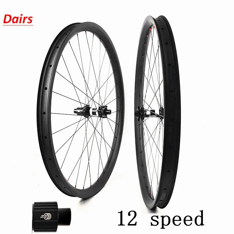 

27.5er Carbon Mtb Wheels Asymmetry 40x30mm Tubeless Mtb Disc Wheels DT Swiss 350 Boost 110x15 148x12 bicycle wheelset MS