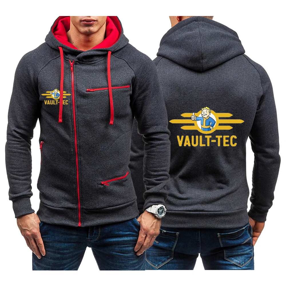 Game Vault Tec 2021 Spring print Fitness Sport Coats Zipper Pocket Running Jackets Men's Sportswear Jacket Gym Hoodies
Game Vault Tec 2021 Spring print Fitness Sport Coats Zipper Pocket Running Jackets Men's Sportswear Jacket Gym Hoodies