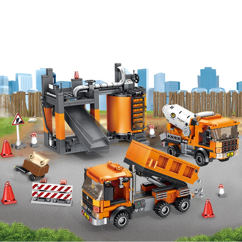 2020 City City Construction Engineering Truck Mixer Loading Truck Building Blocks Bricks Collectible Kids Toys
2020 City City Construction Engineering Truck Mixer Loading Truck Building Blocks Bricks Collectible Kids Toys