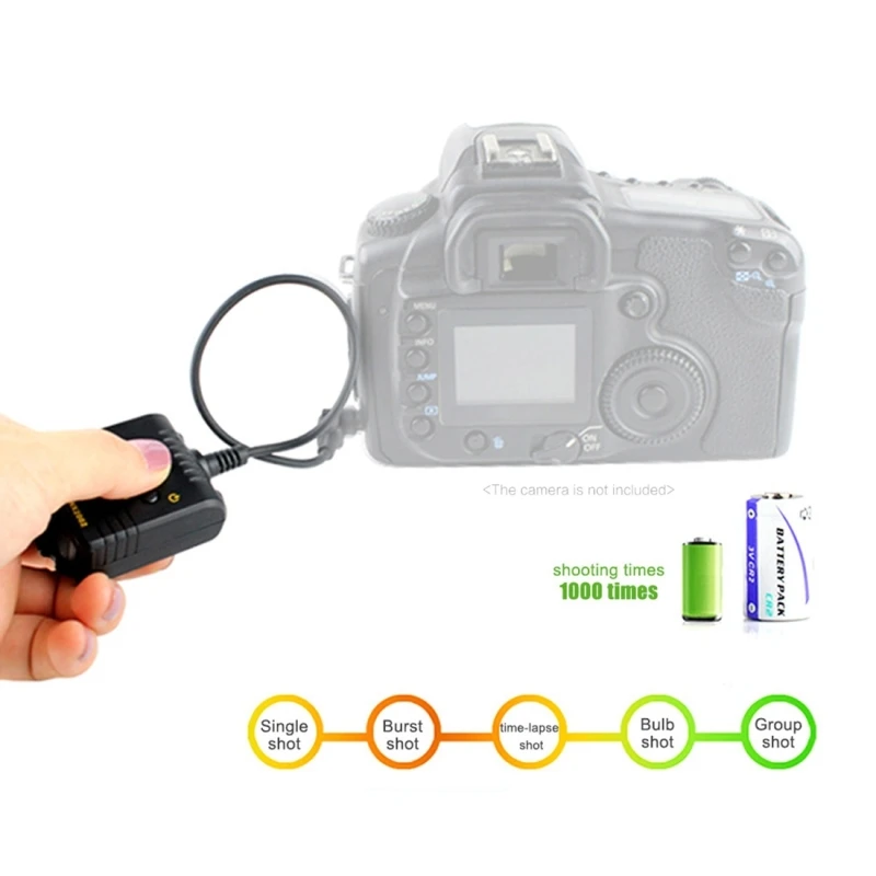 Digital Wireless Shutter Release Remote Controller for CANON EOS 1V / 3 / 1D / 1Ds / 1Ds Mark II / 20D / 30D / 40D / 50D 
Digital Wireless Shutter Release Remote Controller for CANON EOS 1V / 3 / 1D / 1Ds / 1Ds Mark II / 20D / 30D / 40D / 50D