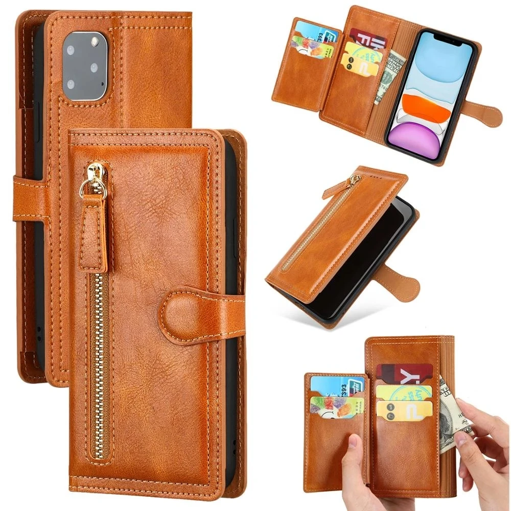 Shockproof Case For iPhone 13 Pro 11 12 Pro Max XR X XS Max 7 8 Plus Luxury Leather Zipper Flip Wallet Cover Coque Funda Bumper
Shockproof Case For iPhone 13 Pro 11 12 Pro Max XR X XS Max 7 8 Plus Luxury Leather Zipper Flip Wallet Cover Coque Funda Bumper
