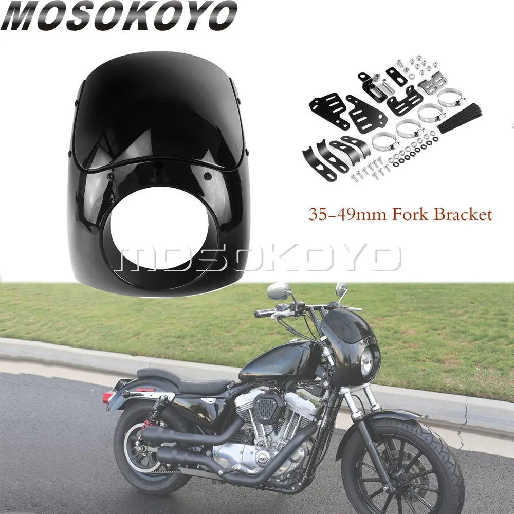Обтекатель для фар мотоцикла 5,75 дюйма для Harley 883 Sportster Dyna Low Rider FX/FL, под заказ, вилочные трубки 35-49 мм, ветровое стекло
Обтекатель для фар мотоцикла 5,75 дюйма для Harley 883 Sportster Dyna Low Rider FX/FL, под заказ, вилочные трубки 35-49 мм, ветровое стекло