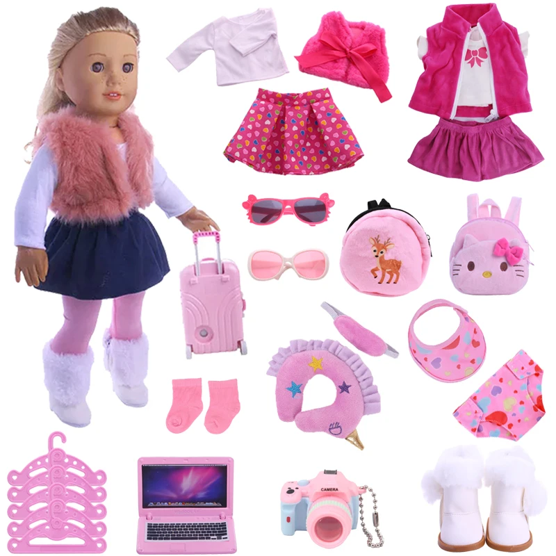 Doll Clothes Pink Sweater Skirt Shoes Fit 18 Inch American Doll&43 Cm Baby New Born Reborn Doll, Our Generation,Christmas Girl`
Doll Clothes Pink Sweater Skirt Shoes Fit 18 Inch American Doll&43 Cm Baby New Born Reborn Doll, Our Generation,Christmas Girl`