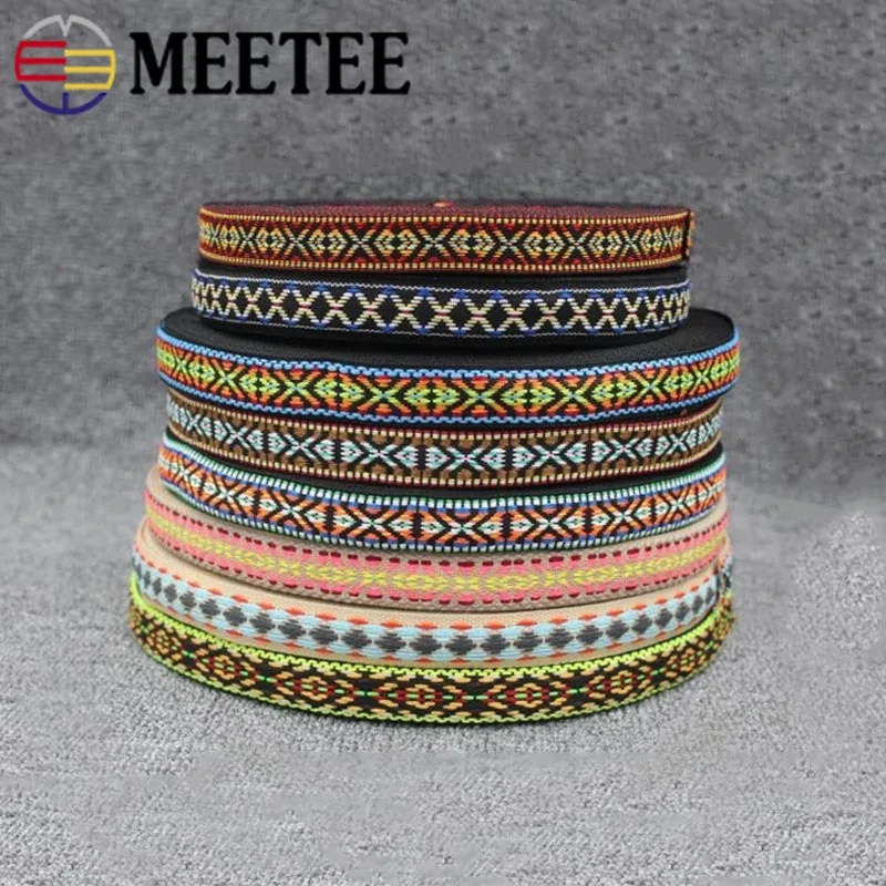 10m 20mm Polyester Jacquard Webbings Belt Strap Lace Ribbons Decorative Webbing Tapes Bags DIY Bias Binding Clothing Accessories
10m 20mm Polyester Jacquard Webbings Belt Strap Lace Ribbons Decorative Webbing Tapes Bags DIY Bias Binding Clothing Accessories
