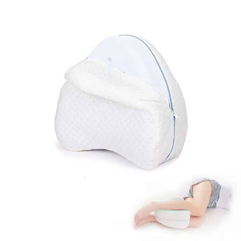 

Подушка с эффектом памяти, подушка с зажимом для ног, для беременных, для сна сбоку, подушка для увеличения ног, подушка для шеи, Ортопедическая подушка, латексная Удобная