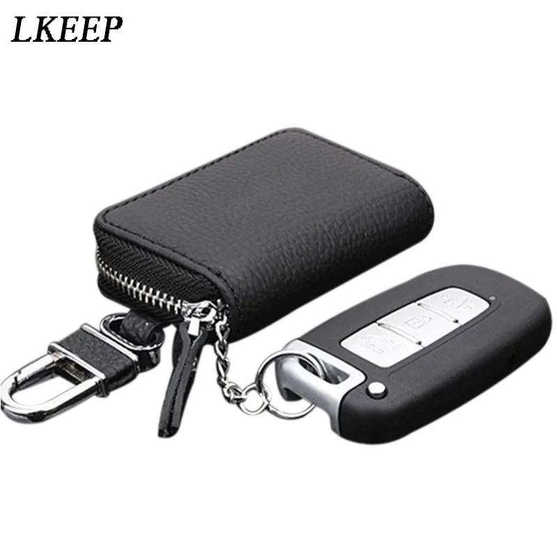 Leather Car Key Wallets Men Key Holder Housekeeper Keys Organizer Women Keychain Cover Zipper Key Case Bag Pouch Purse
Leather Car Key Wallets Men Key Holder Housekeeper Keys Organizer Women Keychain Cover Zipper Key Case Bag Pouch Purse