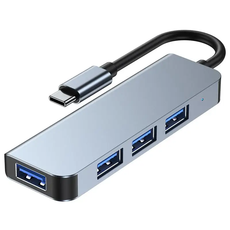 USB C-концентратор 3,0 Type C 3,1, 4 порта, мультиразветвитель, адаптер OTG для Lenovo, Xiaomi, Macbook Pro, 13, 15, Air Pro, компьютерные аксессуары для ПК
USB C-концентратор 3,0 Type C 3,1, 4 порта, мультиразветвитель, адаптер OTG для Lenovo, Xiaomi, Macbook Pro, 13, 15, Air Pro, компьютерные аксессуары для ПК