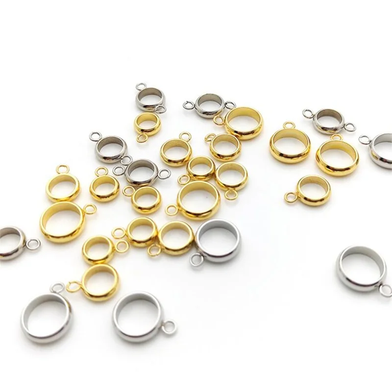 20pcs Stainless Steel Spacer Beads for Jewelry Making Fit Charm Necklace Pendant Bails for Diy Bracelets Necklace Accessories
20pcs Stainless Steel Spacer Beads for Jewelry Making Fit Charm Necklace Pendant Bails for Diy Bracelets Necklace Accessories