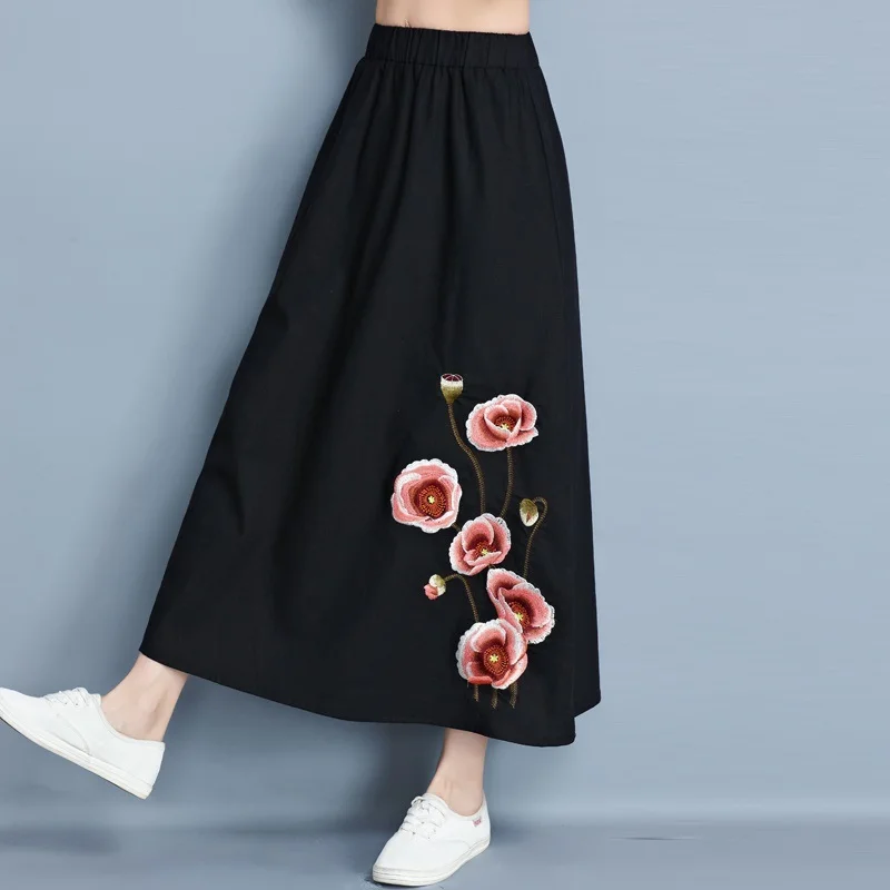 Vintage Skirt Summer 2021 Women High Waist Solid Cotton Linen Skirt Saia Female Beach Maxi Long Faldas Saia A Line Skirts
Vintage Skirt Summer 2021 Women High Waist Solid Cotton Linen Skirt Saia Female Beach Maxi Long Faldas Saia A Line Skirts