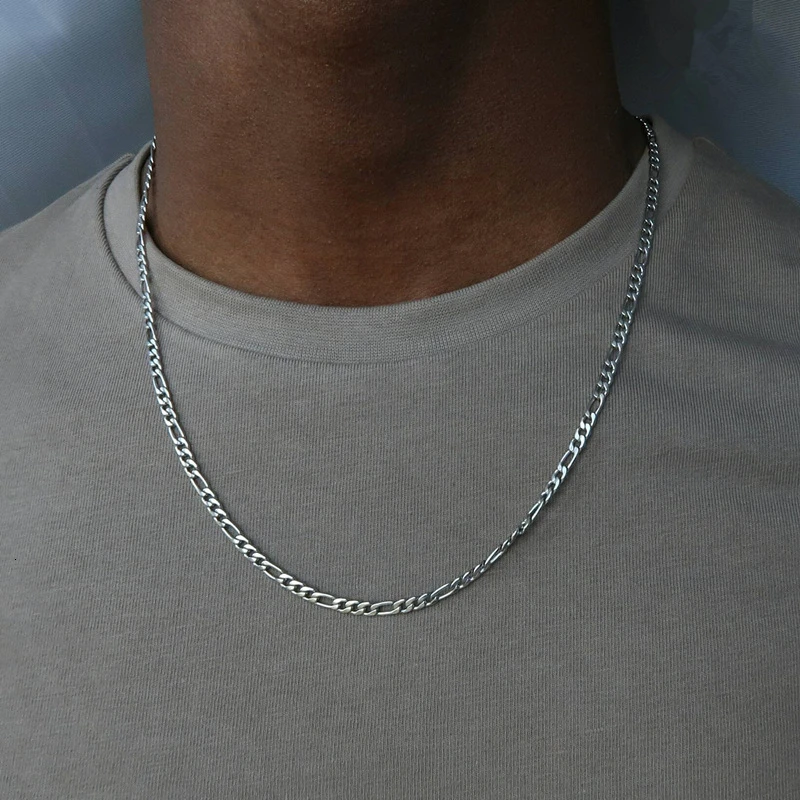 2020 Fashion Classic Figaro Chain Necklace Men Stainless Steel Long Necklace For Men Women Chain Jewelry
2020 Fashion Classic Figaro Chain Necklace Men Stainless Steel Long Necklace For Men Women Chain Jewelry
