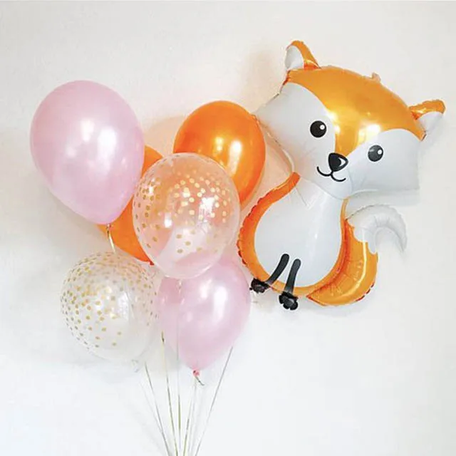 1set Animal Balloons Fox Raccoon Squirrel Foil Balloon Kids Birthday Jungle Party Decor Baby Shower Boy Girl First Party Balloon
1set Animal Balloons Fox Raccoon Squirrel Foil Balloon Kids Birthday Jungle Party Decor Baby Shower Boy Girl First Party Balloon