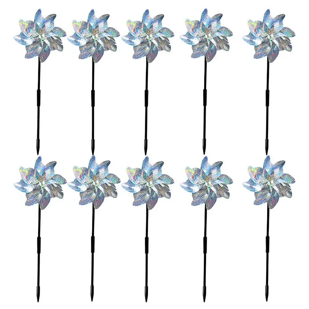 1 Pc Anti-Birds Reflective Windmill for Outdoor Garden Decoration Orchard Farm Scare Birds Away Wind Spinners Easy to Assemble
1 Pc Anti-Birds Reflective Windmill for Outdoor Garden Decoration Orchard Farm Scare Birds Away Wind Spinners Easy to Assemble