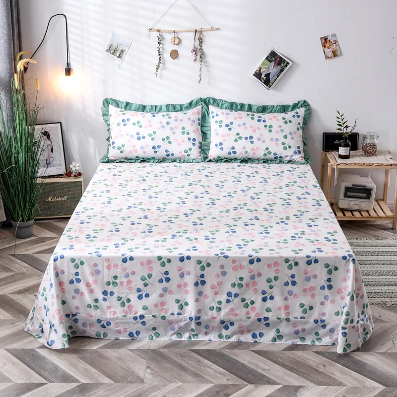 2020 new products Cotton printing Bedcover Fitted Sheet Pillowcases 2/3pcs Lotus leaf lace Bedding.
2020 new products Cotton printing Bedcover Fitted Sheet Pillowcases 2/3pcs Lotus leaf lace Bedding.
