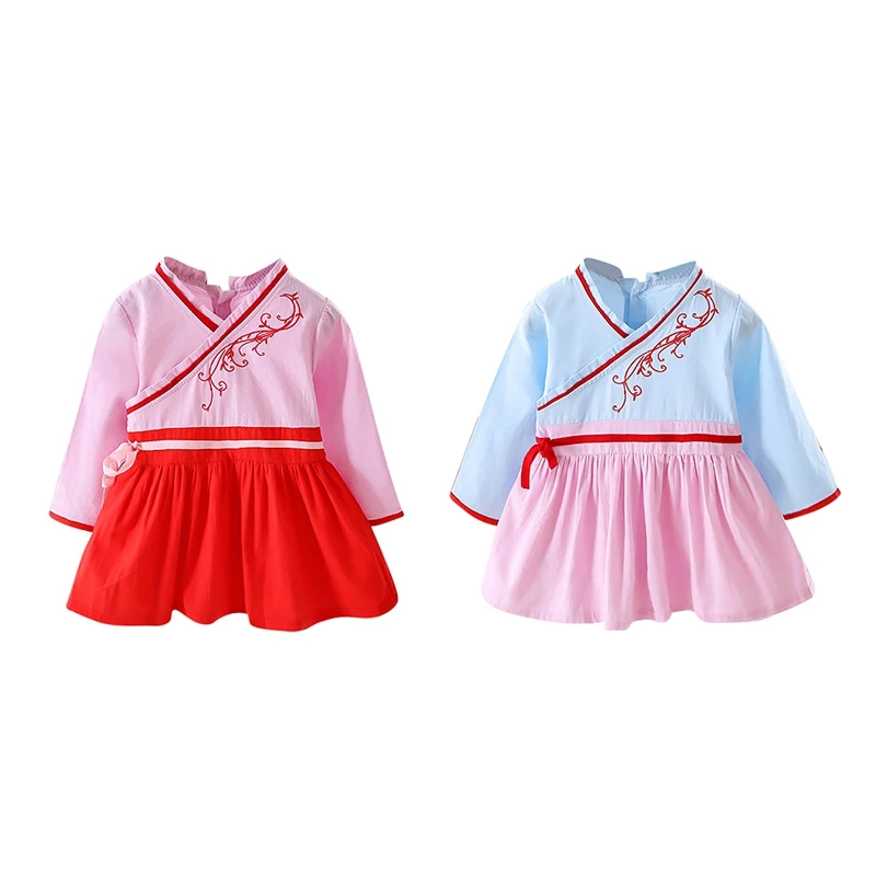 Autumn Casual Outfits Cute Dress Girl Skirt Cotton Dress Baby Girl Long Sleeve Stitching Fashion Princess Dress Printing Dress
Autumn Casual Outfits Cute Dress Girl Skirt Cotton Dress Baby Girl Long Sleeve Stitching Fashion Princess Dress Printing Dress