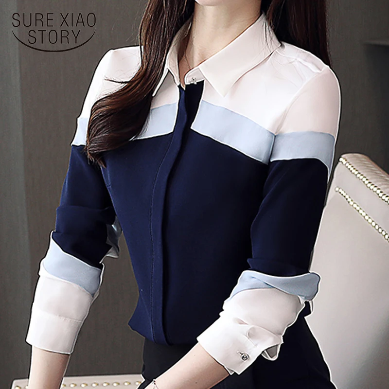 2022 Fashion Womens Long Sleeve Chiffon Blouse Spliced Office Lady Women Blouses Long Sleeve Tops Ladies Striped Blouse 5302
2022 Fashion Womens Long Sleeve Chiffon Blouse Spliced Office Lady Women Blouses Long Sleeve Tops Ladies Striped Blouse 5302