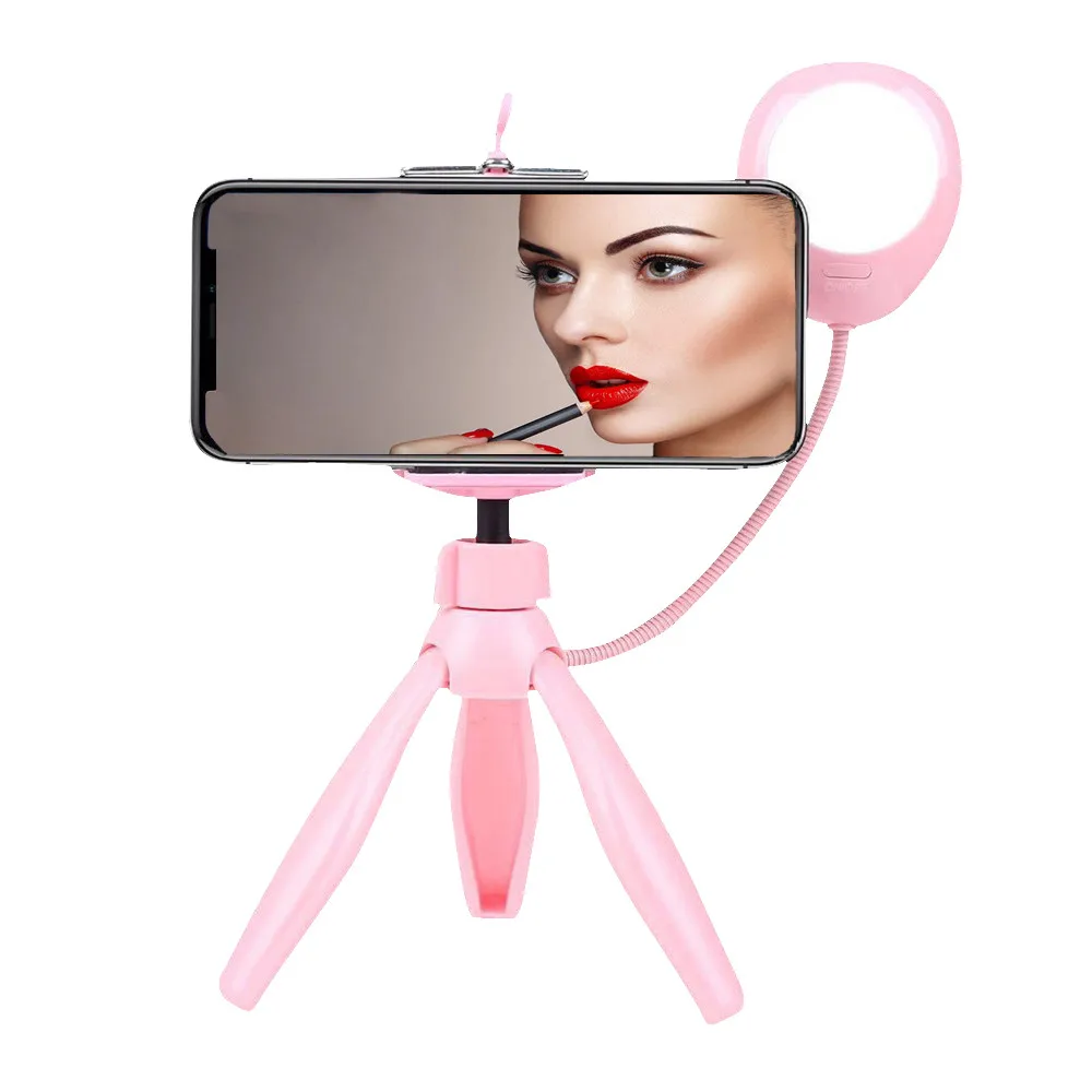 Adjustable Selfie Light Beauty 3 Levels Fill Lighting Flexible Sponge Octopus Mini Tripod Lights with Phone Clip For Live Stream
Adjustable Selfie Light Beauty 3 Levels Fill Lighting Flexible Sponge Octopus Mini Tripod Lights with Phone Clip For Live Stream