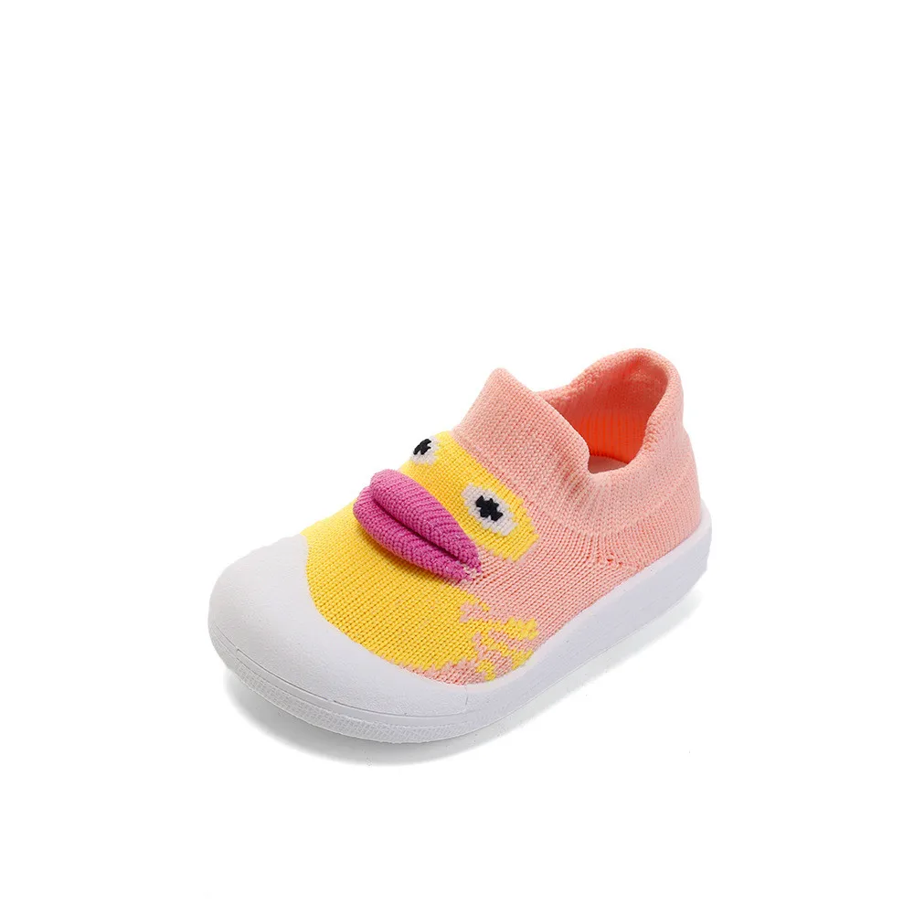 Pink Shoes for Girls Baby Yellow Duck Toddler Lightweight Prewalker for 6-18 Months Baby Soft Soled Anti Slip Knitted Shoes
Pink Shoes for Girls Baby Yellow Duck Toddler Lightweight Prewalker for 6-18 Months Baby Soft Soled Anti Slip Knitted Shoes