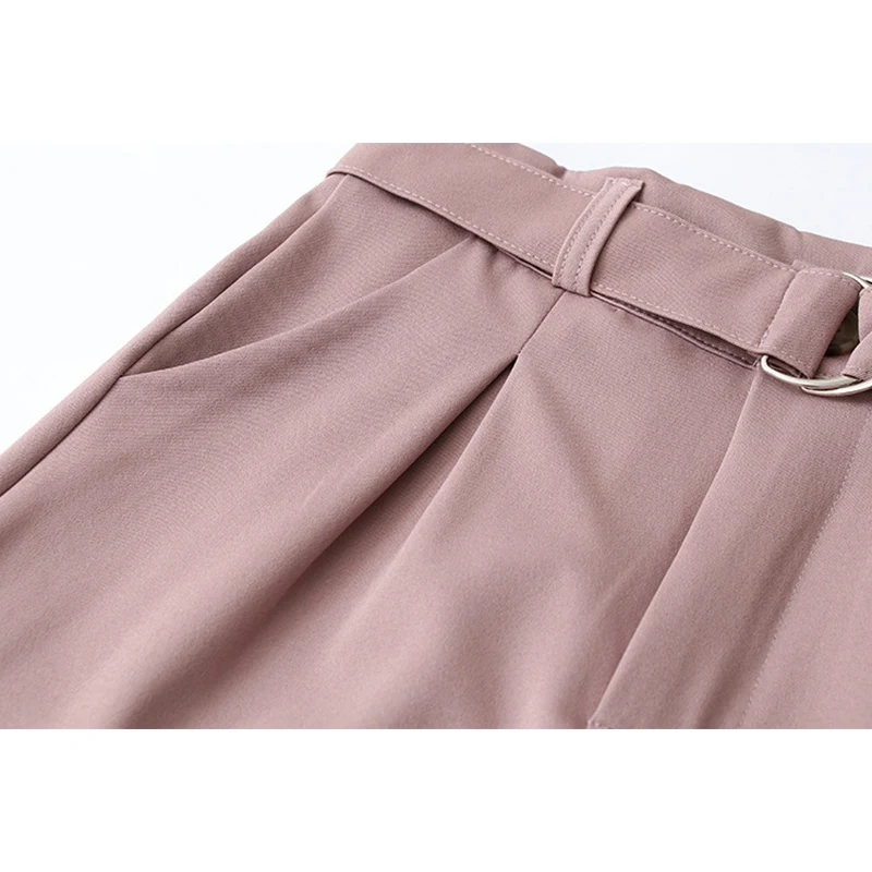 SURMIITRO Casual Long Suit Pants Women 2021 Spring Summer Ladies Korean Style Female Pants High Elastic Waist Trousers With Belt
SURMIITRO Casual Long Suit Pants Women 2021 Spring Summer Ladies Korean Style Female Pants High Elastic Waist Trousers With Belt