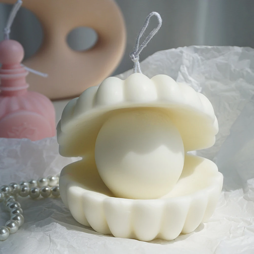 1Pcs 12x10CM Shell Shaped Silicone Candle Mold DIY Handmade Candle Mold Home Party Decoration Candle Making Art Craft
1Pcs 12x10CM Shell Shaped Silicone Candle Mold DIY Handmade Candle Mold Home Party Decoration Candle Making Art Craft