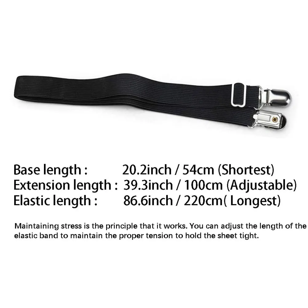 4Pcs Elastic Bed Sheet Grippers Double Head Clips Gripper Holder Mattress Cover Blankets Holder Home Textiles Organize Gadgets
4Pcs Elastic Bed Sheet Grippers Double Head Clips Gripper Holder Mattress Cover Blankets Holder Home Textiles Organize Gadgets