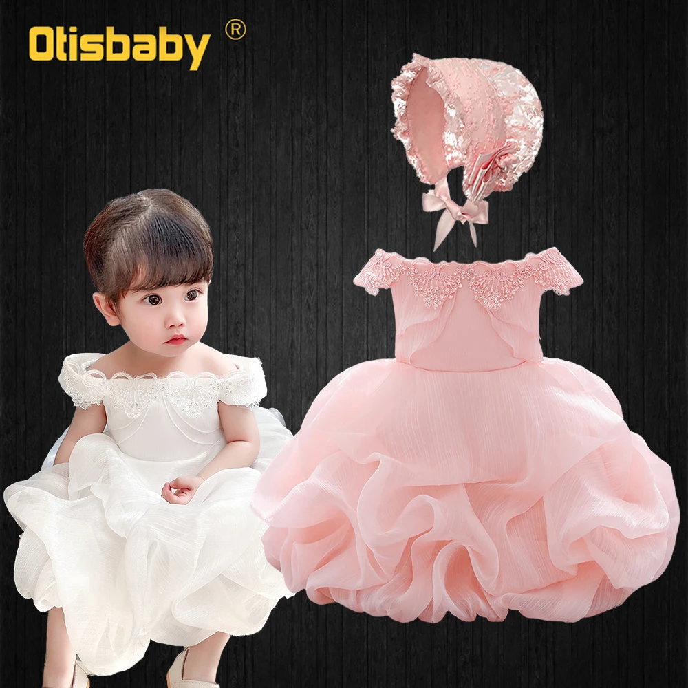 Summer Baby Girls Fluffy Shoulderless Dresses 1 2 3 4 5 Year Old Birthday Gown Pink White Champagne Newborn Baptism Dress Tutu
Summer Baby Girls Fluffy Shoulderless Dresses 1 2 3 4 5 Year Old Birthday Gown Pink White Champagne Newborn Baptism Dress Tutu