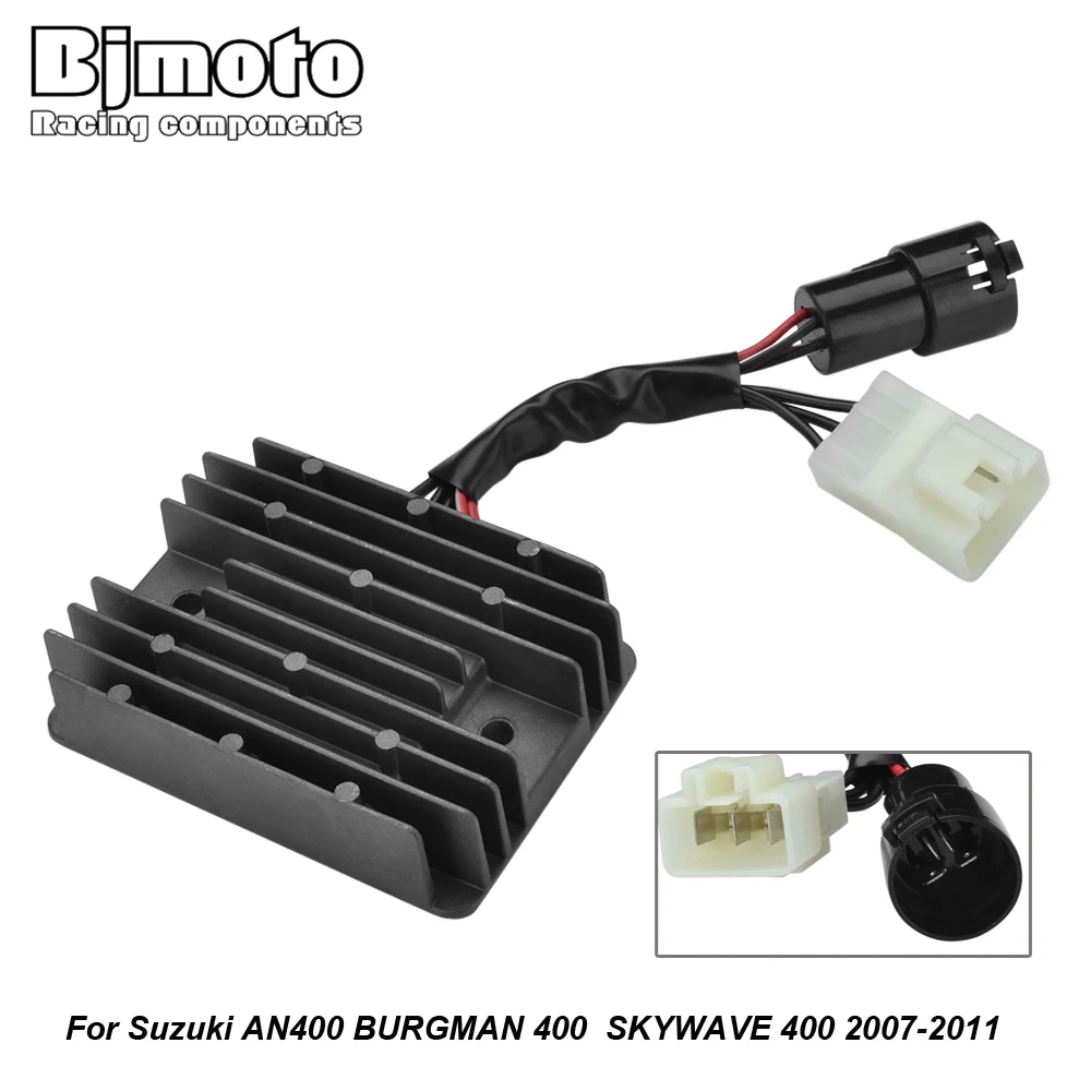 BJMOTO Motorcycle Voltage Regulator Rectifier For Suzuki AN400 BURGMAN 400 SKYWAVE 400 2007-2011
BJMOTO Motorcycle Voltage Regulator Rectifier For Suzuki AN400 BURGMAN 400 SKYWAVE 400 2007-2011