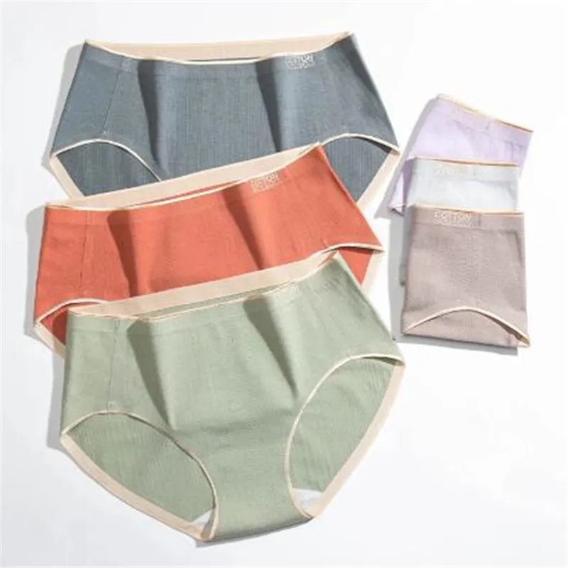 3pcs/lot Women Cotton Panties Comfort Seamless Sexy Underwear Mid Waist Briefs Antibacterial Girls Lingerie Plus Size Underpants
3pcs/lot Women Cotton Panties Comfort Seamless Sexy Underwear Mid Waist Briefs Antibacterial Girls Lingerie Plus Size Underpants
