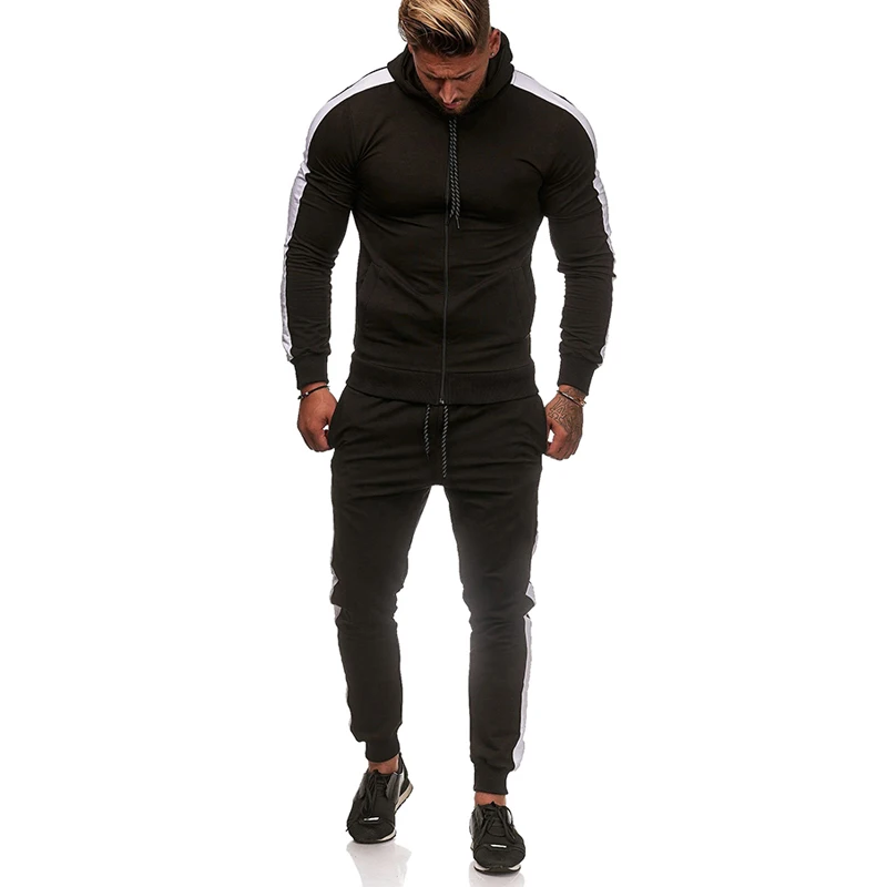 Spring Autumn Tracksuit Men Set 2020 Brand New Striped Sweatshirt+Sweatpants Male Sport Sets Striped Colorblock Joggers Outfits
Spring Autumn Tracksuit Men Set 2020 Brand New Striped Sweatshirt+Sweatpants Male Sport Sets Striped Colorblock Joggers Outfits