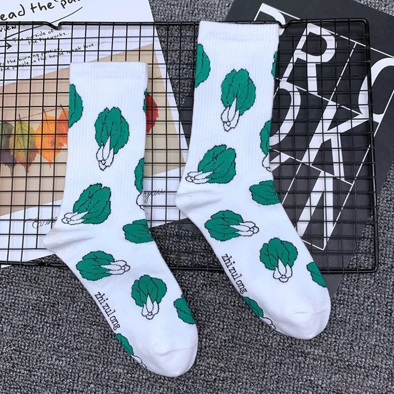 Carrot Sock Woman Cartoon Chinese Cabbage Socks Women White Unisex Crew Casual Cotton Sox Adult Autumn Winter Classic Skarpetki
Carrot Sock Woman Cartoon Chinese Cabbage Socks Women White Unisex Crew Casual Cotton Sox Adult Autumn Winter Classic Skarpetki