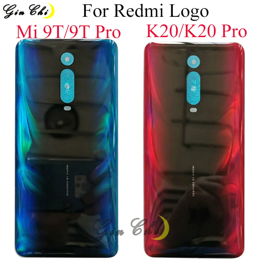 Задняя стеклянная крышка аккумулятора для Xiaomi Redmi K20 Корпус задней двери панель 9T