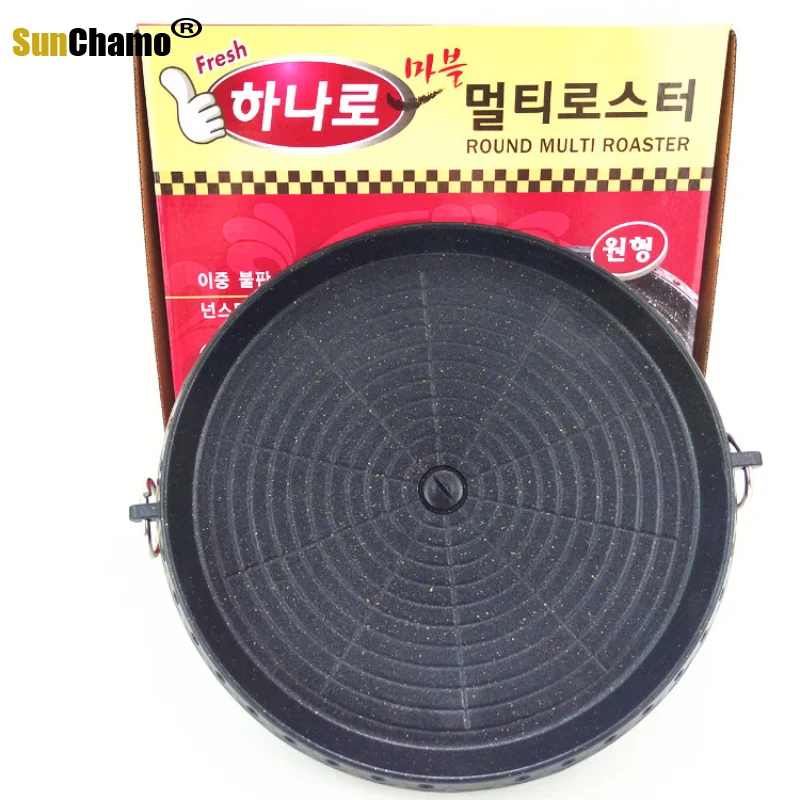 Korean Barbecue Dish Baking Dish Round Barbecue Dish Maifan Stone Baking Tray Home Wild Commercial Portable Barbecue Iron Plate
Korean Barbecue Dish Baking Dish Round Barbecue Dish Maifan Stone Baking Tray Home Wild Commercial Portable Barbecue Iron Plate