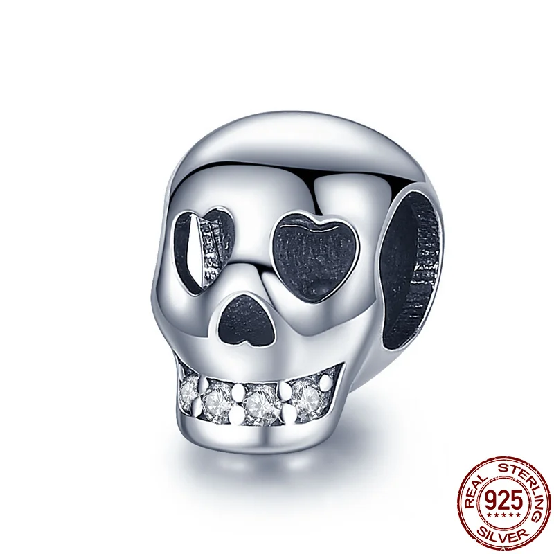 Real 925 Sterling Silver Skull Suitable For 3mm Bracelet Suitable Ladies Birthday Fashion Jewelry Gift
Real 925 Sterling Silver Skull Suitable For 3mm Bracelet Suitable Ladies Birthday Fashion Jewelry Gift