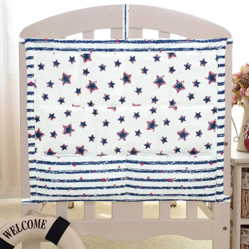 Подвесная сумка Органайзер для детской кроватки 60 х50 см|free baby bedding|pocket toyspocket diaper |