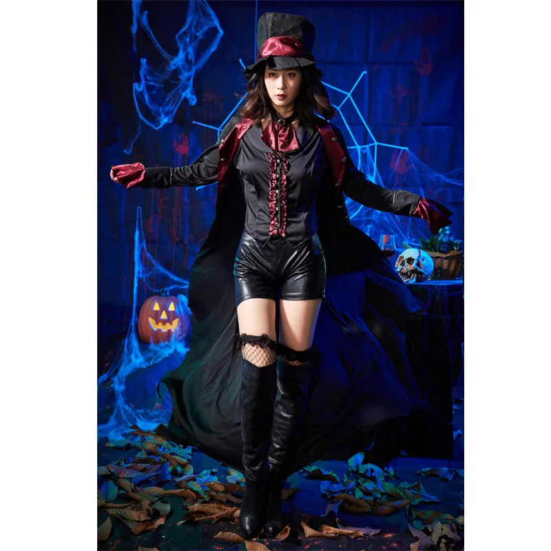 Halloween Cosplay Role Playing Female Medieval Vampire Earl Dracula Gothic Small Vest Anime Cosplay
Halloween Cosplay Role Playing Female Medieval Vampire Earl Dracula Gothic Small Vest Anime Cosplay
