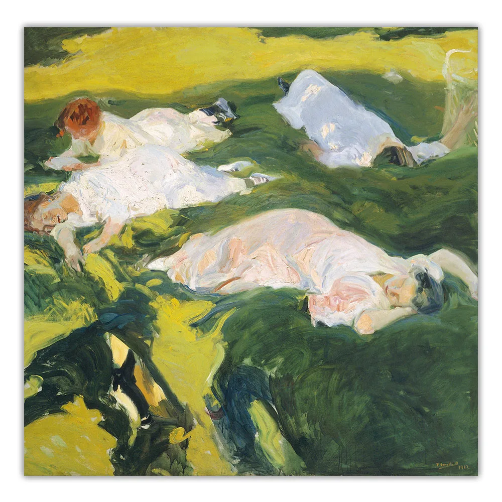 Holover Canvas Oil Painting Joaquin Sorolla"The Nap"Naturalism Aesthetic Picture Poster Wall Art Home Room Interior Decoration
Holover Canvas Oil Painting Joaquin Sorolla"The Nap"Naturalism Aesthetic Picture Poster Wall Art Home Room Interior Decoration