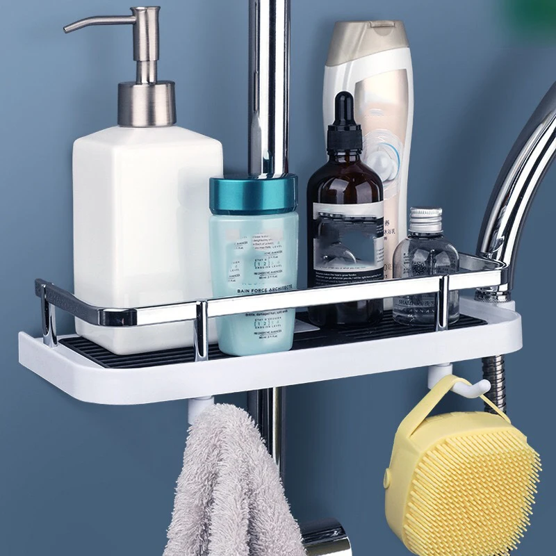 2022 New Bathroom Free Perforated Hanging Pole Shower Caddy Basket Tidy Storage Shelf Organiser Tray Shower Rack
2022 New Bathroom Free Perforated Hanging Pole Shower Caddy Basket Tidy Storage Shelf Organiser Tray Shower Rack