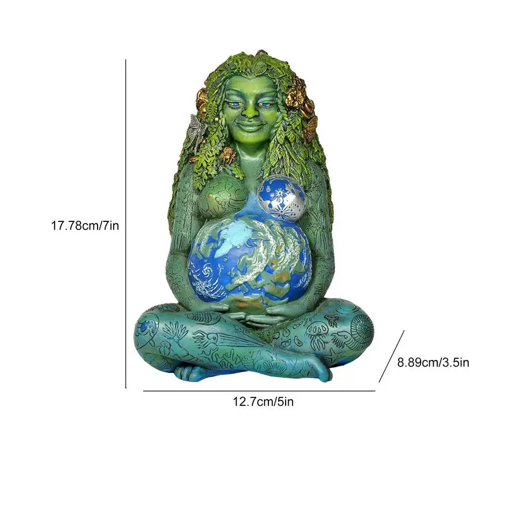 Resin Mother Earth Goddess Art Statue Earth Mother Figurine Garden Ornament Statue Figurine Mother's Day Home Decor Sculpture
Resin Mother Earth Goddess Art Statue Earth Mother Figurine Garden Ornament Statue Figurine Mother's Day Home Decor Sculpture