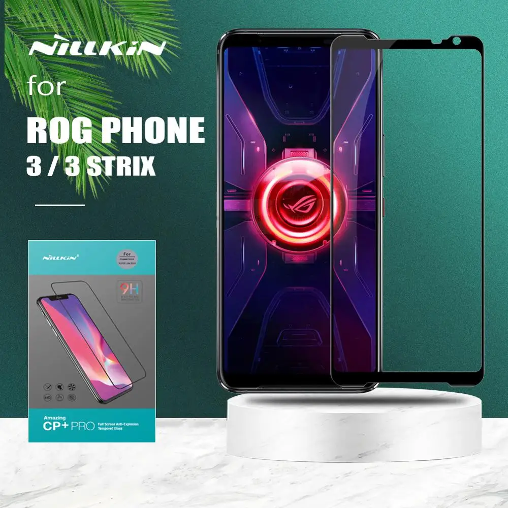 Для Asus ROG Phone 3 стекло Nillkin CP + Pro Полное покрытие закаленное стекло Защита экрана для Asus ROG Phone 3 Strix
Для Asus ROG Phone 3 стекло Nillkin CP + Pro Полное покрытие закаленное стекло Защита экрана для Asus ROG Phone 3 Strix