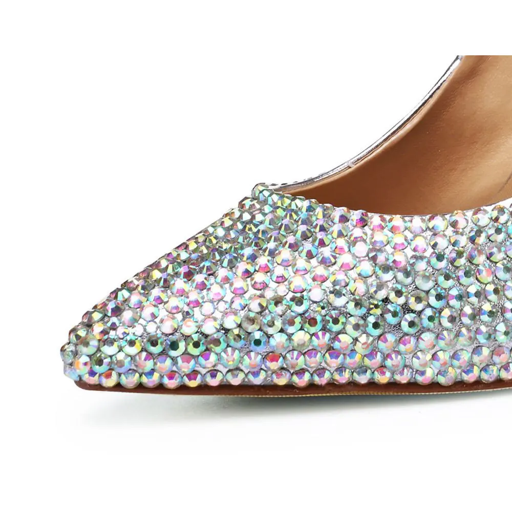 Crystals Iron Heel Women's Wedding Shoes One Product Dropshipping Silver Color Spoon High Heel Sexy Pointed Shoes Women
Crystals Iron Heel Women's Wedding Shoes One Product Dropshipping Silver Color Spoon High Heel Sexy Pointed Shoes Women