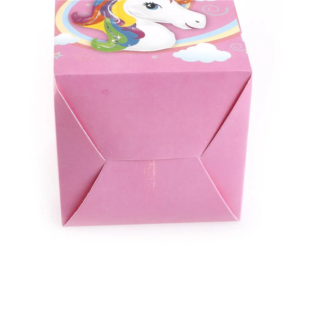 6pcs/lot Unicorn theme Cartoon paper bags baby shower souvenirs gift candy boxs birtay party decorations on sale
6pcs/lot Unicorn theme Cartoon paper bags baby shower souvenirs gift candy boxs birtay party decorations on sale