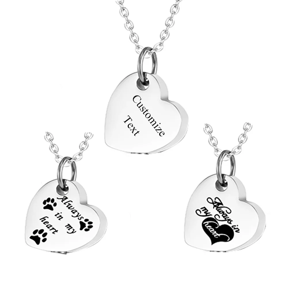 Stainless Steel Always in my heart Ashes Pendant Keepsake Cremation Jewelry Memorial Necklace Pendant
Stainless Steel Always in my heart Ashes Pendant Keepsake Cremation Jewelry Memorial Necklace Pendant