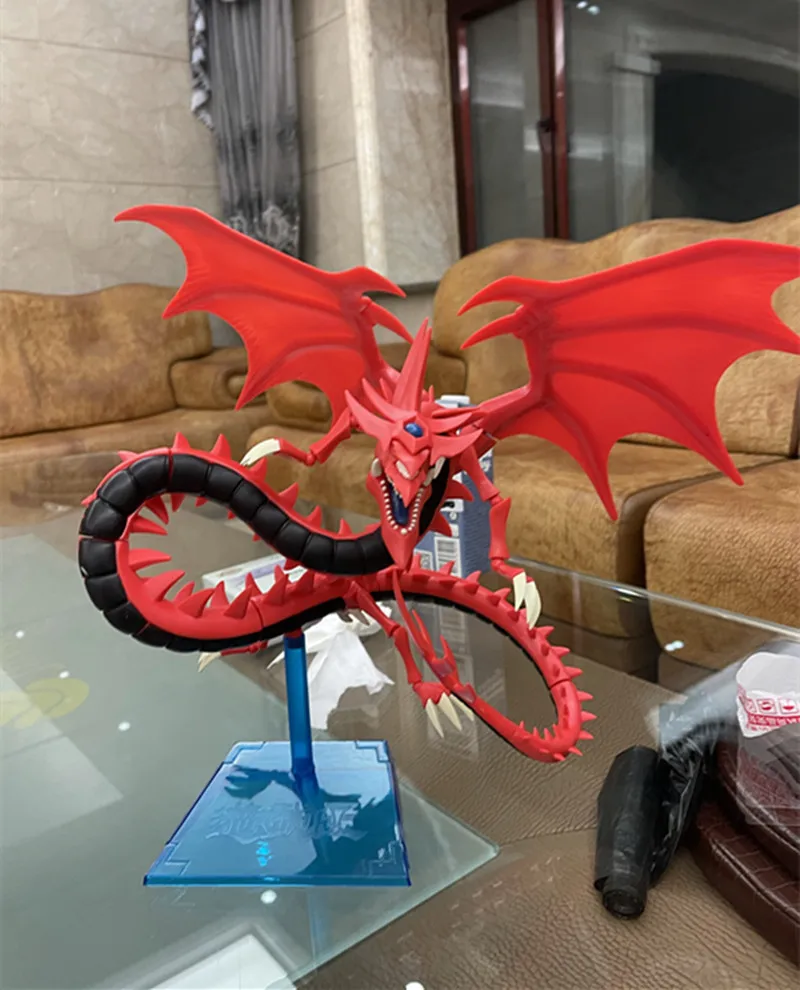 YGO Yu gi oh обелиск The Tormentor Slifer Sky Dragon Gi Oh фигурка стенд для демонстрации продуманный