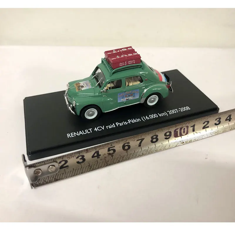 ELIGOR 1/43 Scale France Renault 4CV raid Paris 8cm Length Diecast Metal Car Model Toy For Collection Gift Kids Decoration | Игрушки и