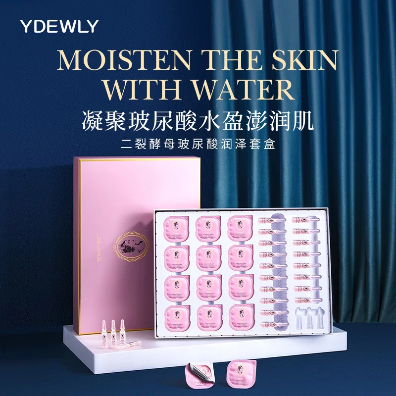 30Pcs Yeast Hyaluronic Acid Set Whitening Moistening Deep Cleansing Mask Anti-Aging Ampoule Serum Female Skin Care Set
30Pcs Yeast Hyaluronic Acid Set Whitening Moistening Deep Cleansing Mask Anti-Aging Ampoule Serum Female Skin Care Set