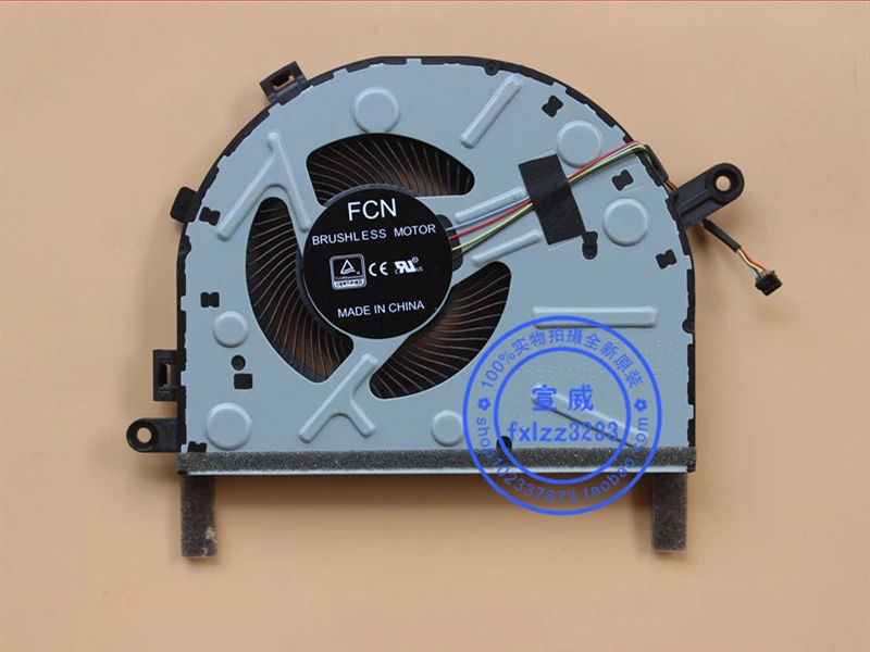 

SSEA Laptop CPU Cooling Cooler Fan For Lenovo 7000-15IKBR Ideapad 330s-14IKB 330S-15ARR DFS561405PL0T FKH9 DC 5V 0.5A 5F10R07535