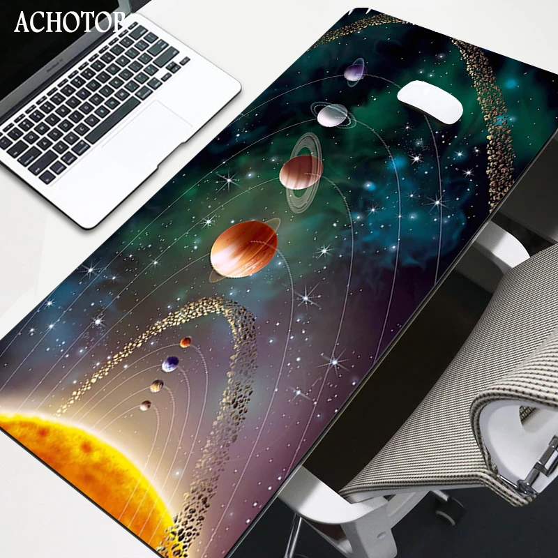 Big Large Mouse Keyboard Pads Universe Starry Sky Laptop Anime XXL Mouse Mat Mouse Pad Desk Gaming Mousepad Cup Mat Solar System
Big Large Mouse Keyboard Pads Universe Starry Sky Laptop Anime XXL Mouse Mat Mouse Pad Desk Gaming Mousepad Cup Mat Solar System