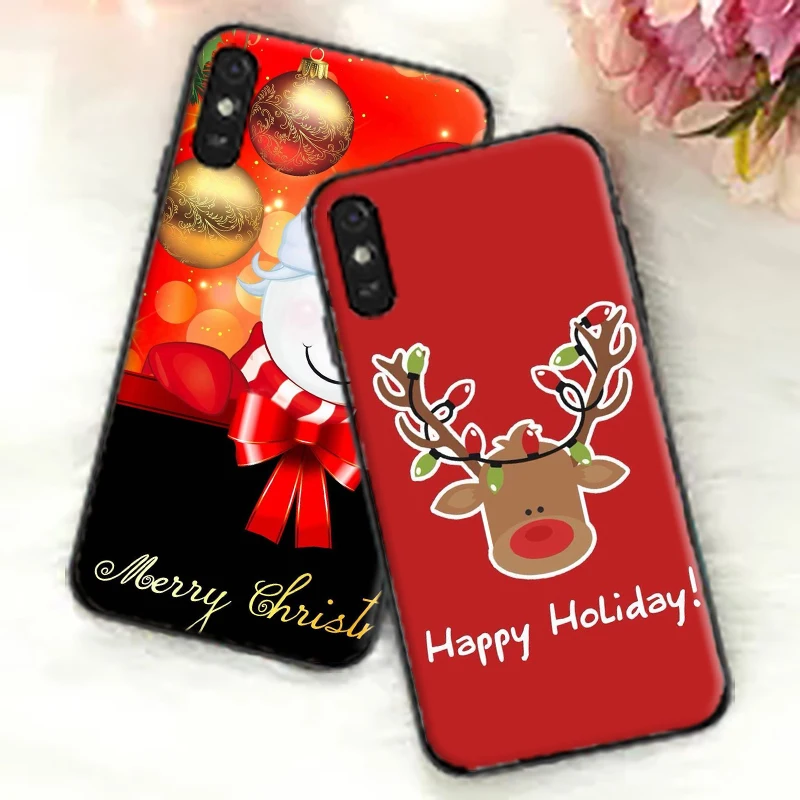 Merry Christmas Silicone Phone Case For Xiaomi Redmi 7 7A 8 8A 9 9i 9AT 9T 9A 9C Note 7 8 8T 8 2021 Funda Soft Back Cover
Merry Christmas Silicone Phone Case For Xiaomi Redmi 7 7A 8 8A 9 9i 9AT 9T 9A 9C Note 7 8 8T 8 2021 Funda Soft Back Cover