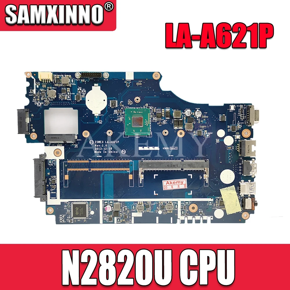 For Acer aspire E1-510 E1-510-2500 Laptop Motherboard NBY4711002 NB.Y4711.002 Z5WE3 LA-A621P DDR3 SR1SG N2820 CPU
For Acer aspire E1-510 E1-510-2500 Laptop Motherboard NBY4711002 NB.Y4711.002 Z5WE3 LA-A621P DDR3 SR1SG N2820 CPU