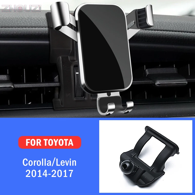 Car Mobile Phone Holder For Toyota Corolla Altis Levin 2014-2017 Mounts Stand GPS Gravity Navigation Bracket Car Accessories
Car Mobile Phone Holder For Toyota Corolla Altis Levin 2014-2017 Mounts Stand GPS Gravity Navigation Bracket Car Accessories