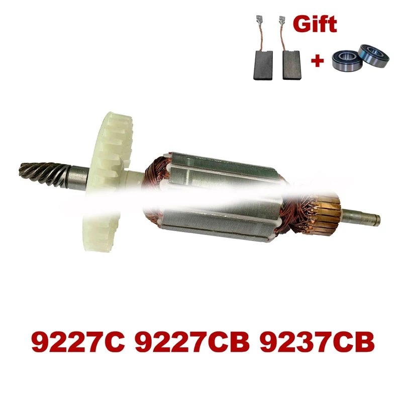 AC220V-240V Armature Rotor Anchor replacement for MAKITA 9227C 9227CB 9237CB 9227 Sander Polisher
AC220V-240V Armature Rotor Anchor replacement for MAKITA 9227C 9227CB 9237CB 9227 Sander Polisher